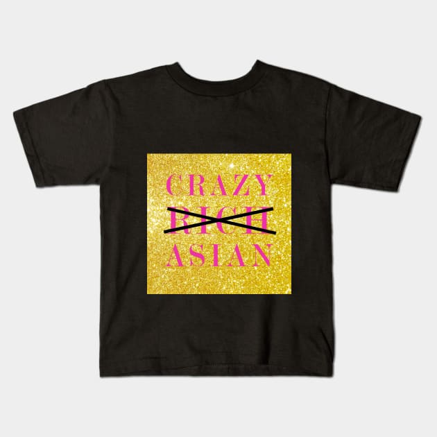 Crazy asian Kids T-Shirt by granolaparty